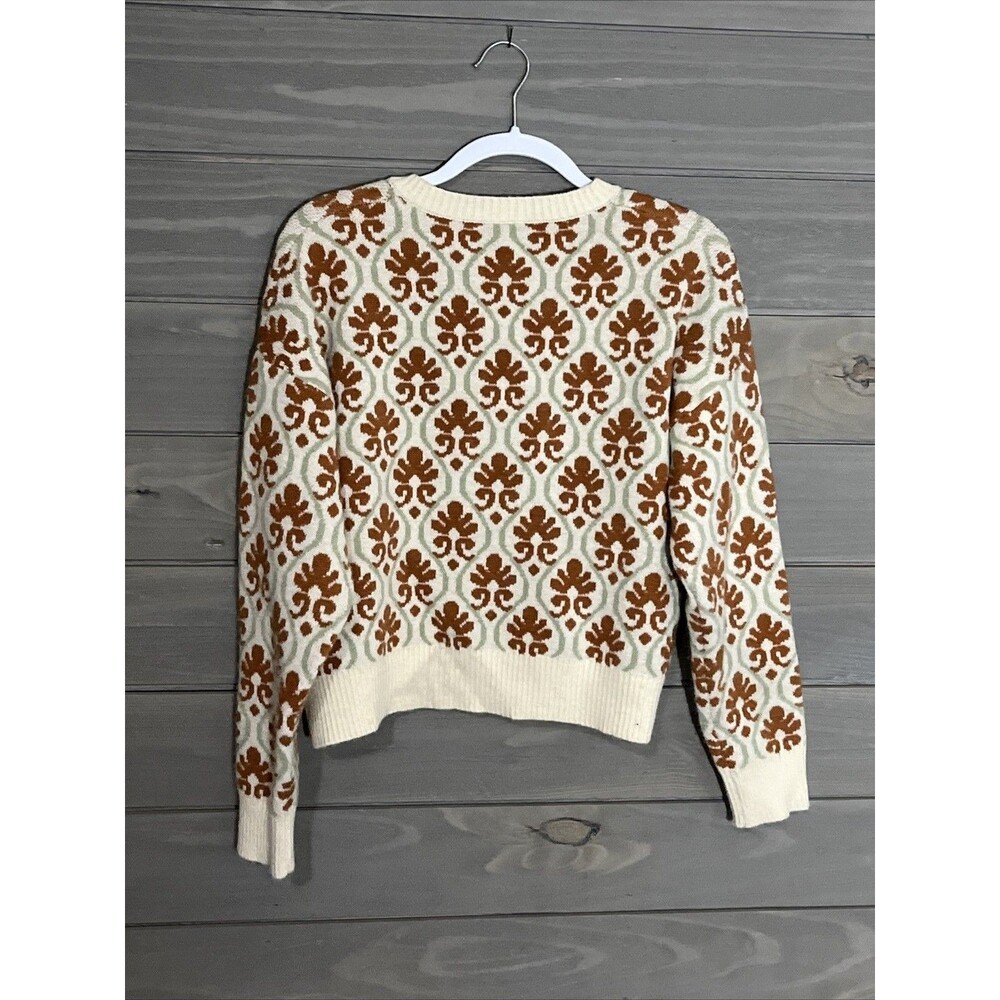 Womens Boutique Sweater Cardigan NWT Medium Cozy Soft Preppy Winter - Picture 5 of 7